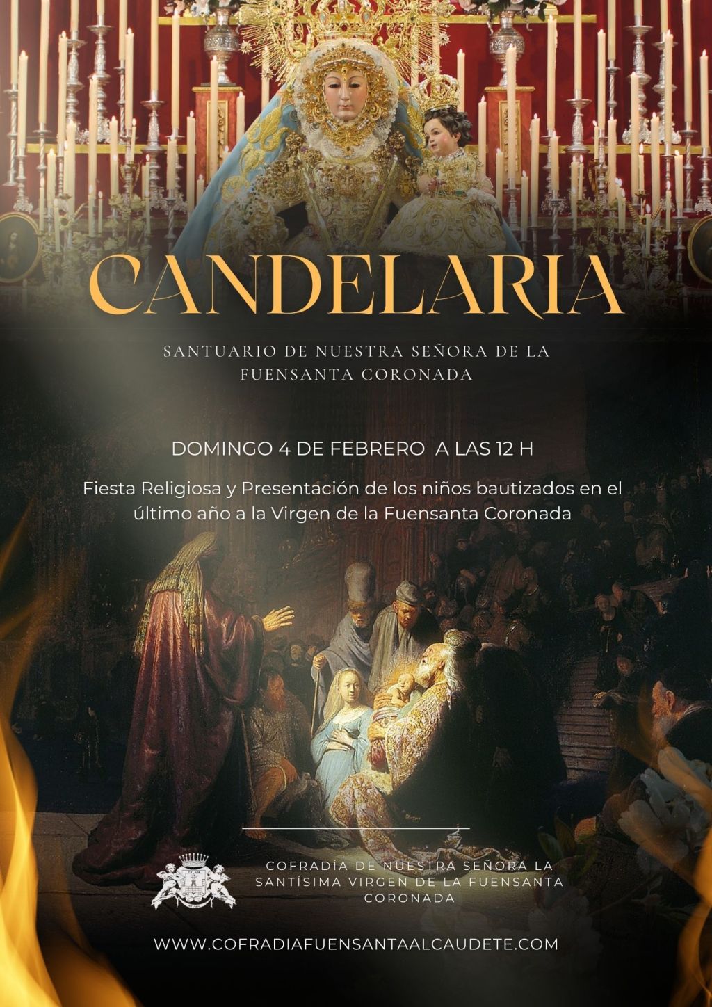 Candelaria en el&nbsp;Santuario