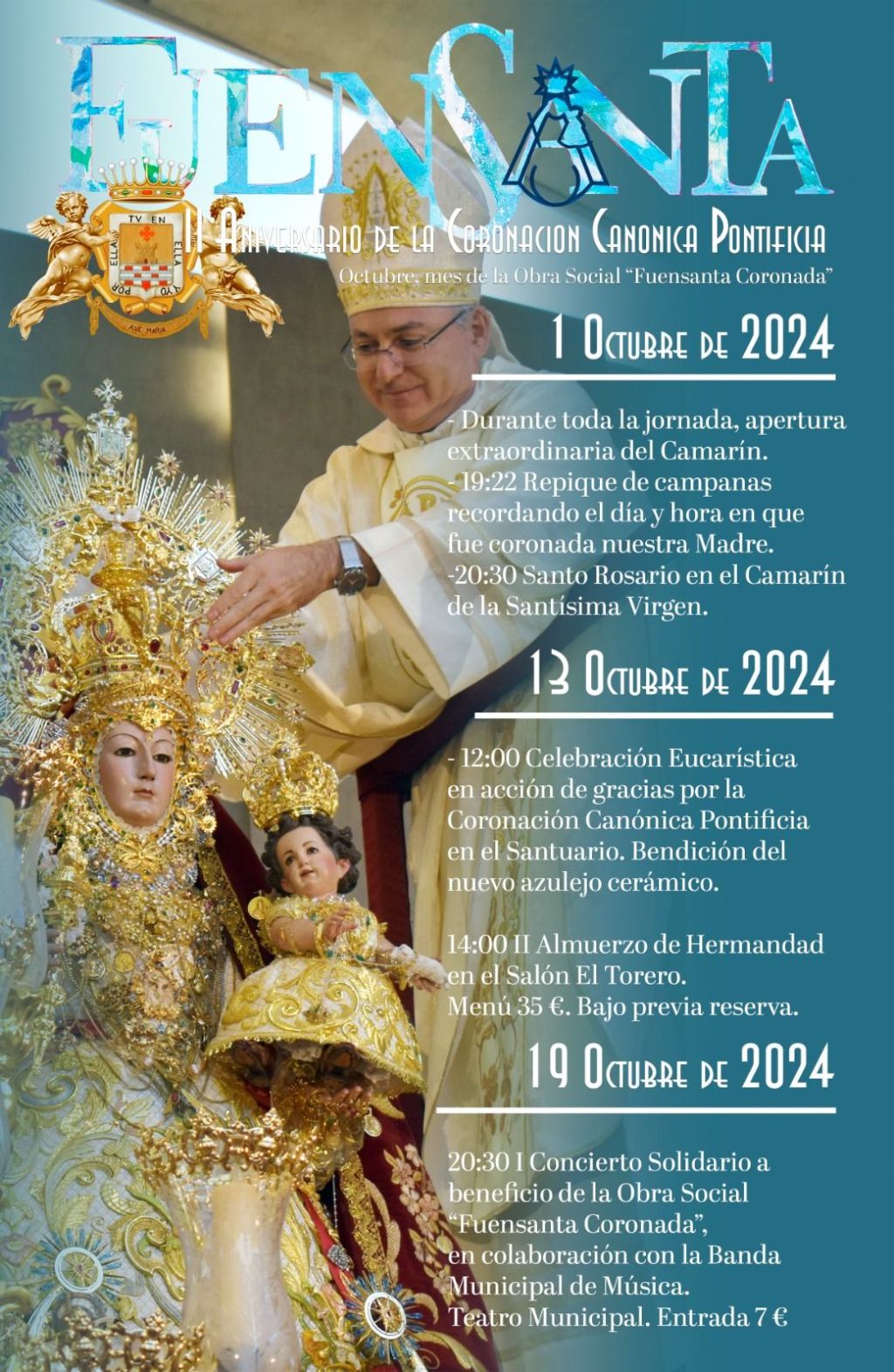 Actos conmemorativos para el II aniversario de la Coronación&nbsp;Canónica